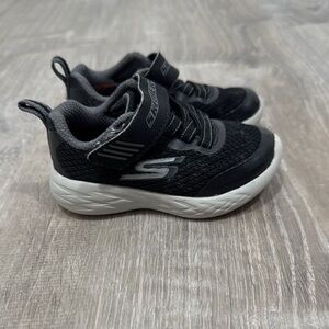 Skechers Kids Black and White Sneakers